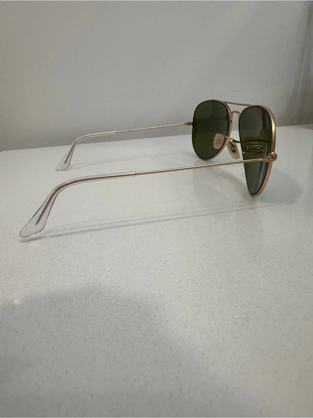 Ray Ban Aviator Large Metal Sunglasses- Blue